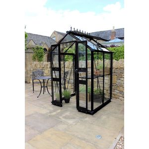 Tuinkas Royal Well Birdlip 44 Zwart 132x148cm nokhoogte 213 cm