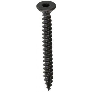 Wovar Schroeven Zwart Verzinkt 4x30mm - 100 stuks