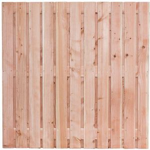 Tuinscherm Lariks Hout 180x180cm 24 planks geschaafd