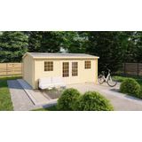 Blokhut Dianne 578x450x243cm Tuindeco Ruime tuinschuur Wanddikte 40 mm