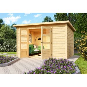 Tuinhuis Stockach 5 Karibu 305x246x197cm Wanddikte 19mm