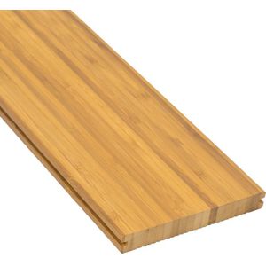 Vlonderplank Bamboe 1.8x14x366cm olie behandeld voor clips