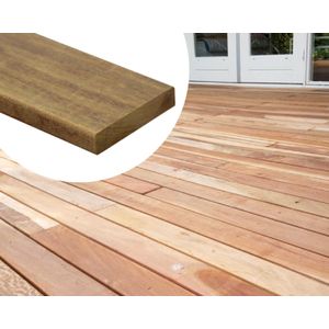 Vlonderplank Ipe Hardhout 1.9x9x120cm Glad Geschaafd