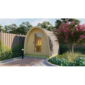 Sauna Pod Tolva 260 cm Onbehandeld