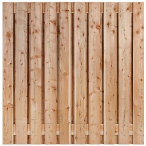 Tuinscherm Lariks Douglas deLuxe 180x70cm 9 planks