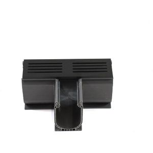 Ultra drain watergoot T-stuk BLACKLINE