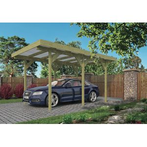 Houten Carport Enkel 300x500cm - Aanbouw of vrijstaande carports