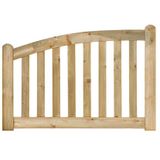 Toegangspoort Hek Geïmpregneerd hout 100x150cm Boog