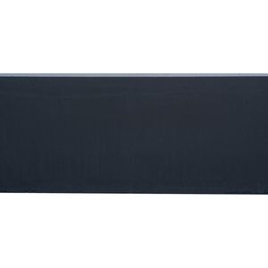 Onderplaat 2-zijdig glad beton GECOAT Antraciet 180 cm voor sleufpaal