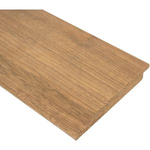 Halfhouts Rabat Thermisch Gemodificeerd Fraké 1.8x14x395cm Glad geschaafd