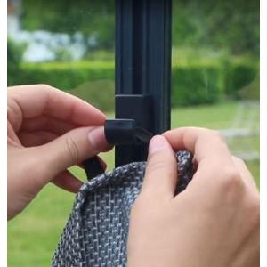 Royal Well Plantgeleiders Ophanghaken voor tuinkas - set 4 stuks