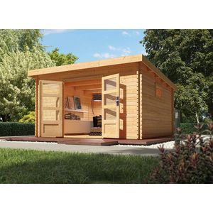 Blokhut Trittau 6 Karibu 387x387x228cm Wanddikte 38mm