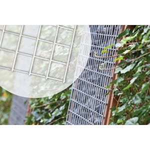 Schanskorf Gaas Staal 180x90cm Trellis Maaswijdte 4.5 cm Steenkorf maken