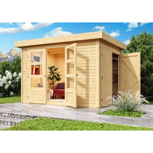 Tuinhuis Retola 6 Karibu 377x246x211cm Wanddikte 19mm