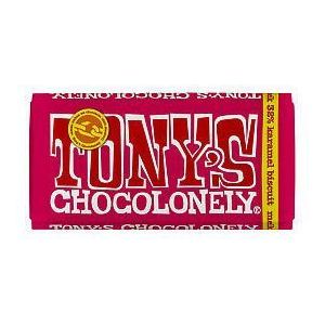 Chocolade tony chocolonely melk karamel biscuit | Stuk a 180 gram