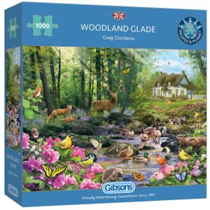 Puzzel gibsons woodland glade 1000 stukjes