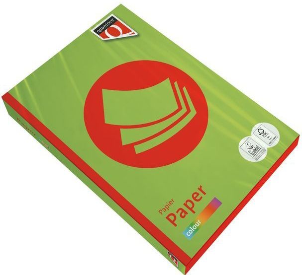 Quantore - Colour - Kopieerpapier - Helgroen - A4 - 120 gram