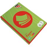 Kopieerpapier Quantore Colour A4 80gr helgroen 500 vel | 5 stuks