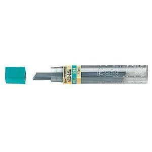 Potloodstift pentel 2h 0.7mm 12st zwart | Koker a 12 stuk