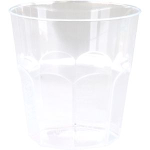 Brasserie glas - wijnglas plastic 160cc / 200cc 12 stuks