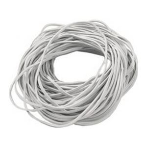 Elastiek 50x1,5mm wit 1 kilo