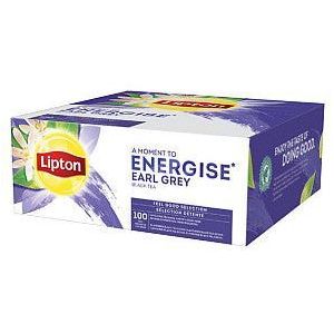 Thee lipton energise earl grey 100x1.5gr | Pak a 100 stuk