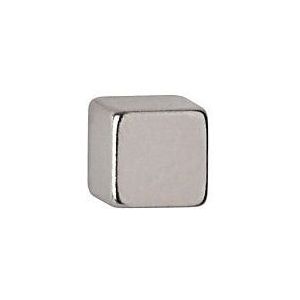 Magneet maul neodymium kubus 5x5x5mm 1.1kg | Blister a 10 stuk