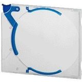 Quickflip - Standaard - CD Opbergbox - Blauw - 5 Stuks