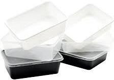 Bakje rh microw - freeze 1000cc zwart 500 stuks