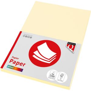 Kopieerpapier Quantore Colour A4 120gr ivoor 100 vel | 10 stuks