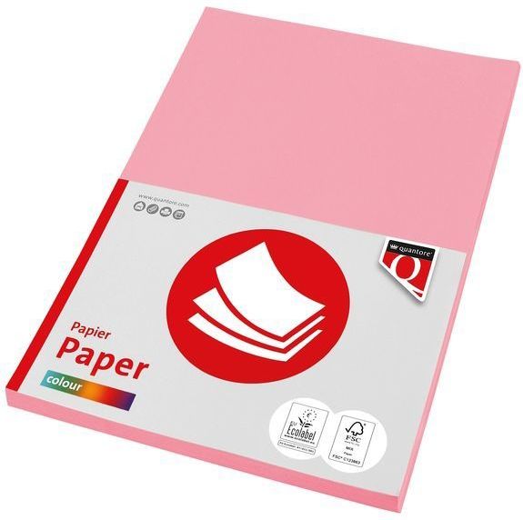 Quantore - Col-100 - Kopieerpapier - Roze - A4 - 120 gram