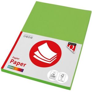 Kopieerpapier Quantore Colour A4 120gr helgroen 100 vel | 10 stuks