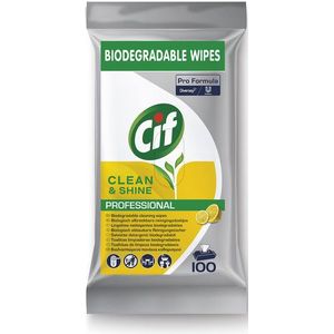 Reinigingsdoekjes cif pro formula multi 100 stuks