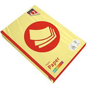 Kopieerpapier Quantore Colour A4 160gr geel 250 vel | 5 stuks