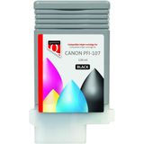 Quantore - PFI-107 - Inktcartridge - Zwart - 1 Stuk