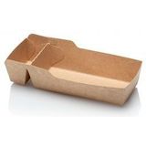 Snackbak Kraft A9+1/A22, 120x70x35mm 50 stuks