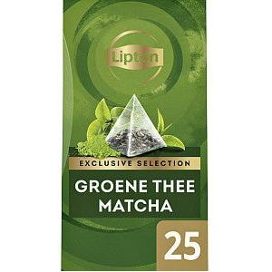 Thee lipton exclusive groene thee matcha 25x2gr | Pak a 25 stuk