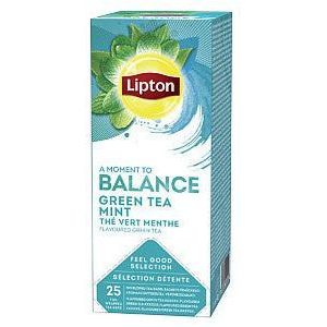 Thee lipton balance green tea mint 25x1.5gr | Pak a 25 stuk