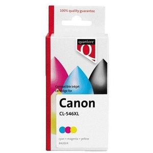 Inktcartridge Quantore alternatief tbv Canon CL-546XL kleur | 35 stuks