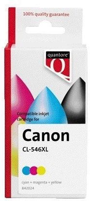 Inktcartridge Quantore alternatief tbv Canon CL-546XL kleur | 35 stuks