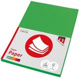 Kopieerpapier Quantore Colour A4 120gr grasgroen 100 vel | 10 stuks
