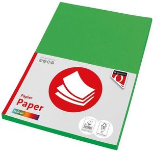 Kopieerpapier Quantore Colour A4 120gr grasgroen 100 vel | 10 stuks