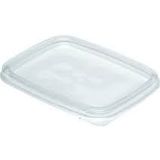 Deksel rh rechthoekig 125 t/m 250cc pp 1000 stuks transparant ds/108