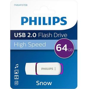 Philips - Snow - USB-stick - 64GB - Leessnelheid 25MB/s