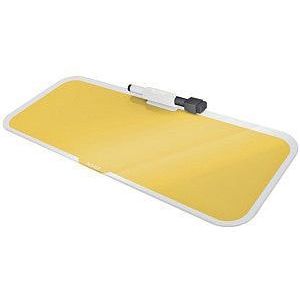 Glas desktop pad leitz cosy geel | 1 stuk
