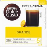 Koffiecups - Grande Extra Crema - Koffie - Fruitige Tonen - 16 Capsules