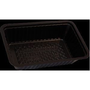 Bakje PS A9 145x95x36mm zwart 2000 stuks