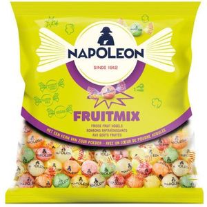 Snoep napoleon fruitmix zak 1kg | Zak a 1000 gram