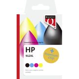 Quantore - Inktcartridge Alternatief - Zwart - Inhoud 30ml, 12ml, 12ml, 12ml