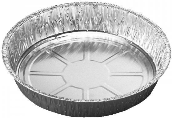 Schaal aluminium rond 23cm 1425ml 600 stuks Appeltaart